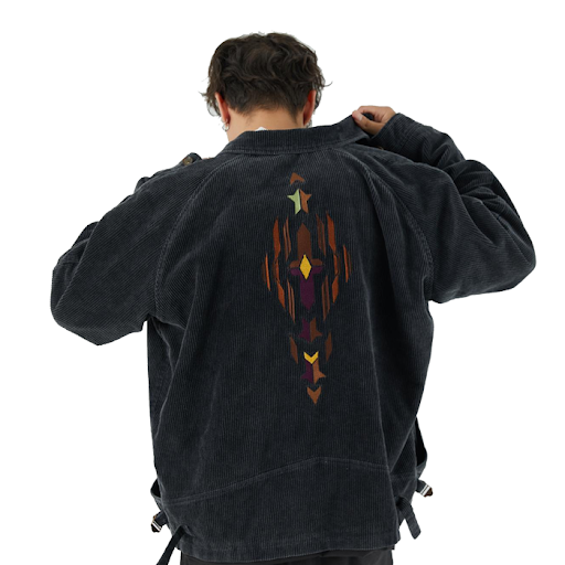 Title 4, Mens Corduroy Washable Jacket Vintage Style Cl...