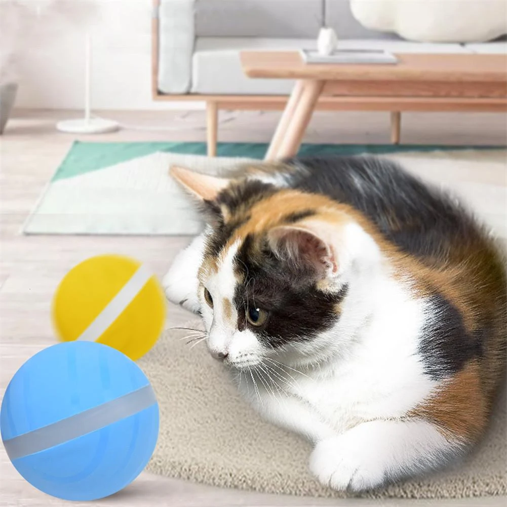 Title 10, Smart Pet Toy Ball USB Charging Interactive Fun...
