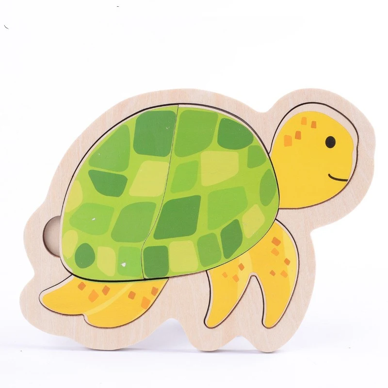 Title 29, Small Wooden Puzzle Childrens Early Education ...
