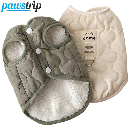 Thickened Warm Dog Coat Jacket Pet Dog Clothes for Small Medium Dogs Fleece Puppy Clothes Chihuahua Yorkshire Clothing — photo 1
