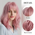 Touca capilar de cabelo cacheado ondulado com mecanismo de fibra de alta temperatura. Cabelo perfeito com proteção. — foto 10