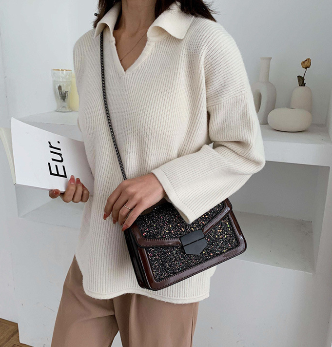 Bolso bandolera con lentejuelas para deslumbrar. Perfecto para fiestas, eventos y salidas nocturnas. ¡Brillo y estilo en uno! — foto 6