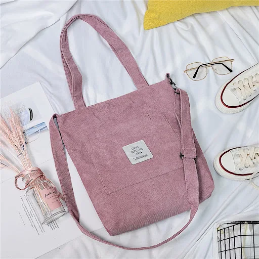 Title 2, Womens Single Shoulder Artistic Canvas Bag Sty...
