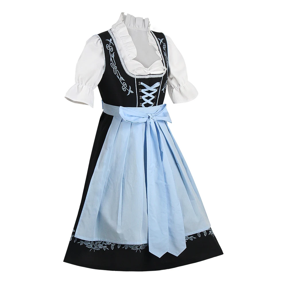 Fantasia de Halloween para Festival de Cerveja Vestido festivo com design de festa à fantasia, ideal para eventos e celebrações. — foto 9