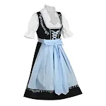 Fantasia de Halloween para Festival de Cerveja Vestido festivo com design de festa à fantasia, ideal para eventos e celebrações. — foto 9