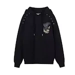 Hooded Sweatshirt With Waterfowl Wings Print and Embroidery. Comfortable and stylish for outdoor adventures and everyday — photo 2