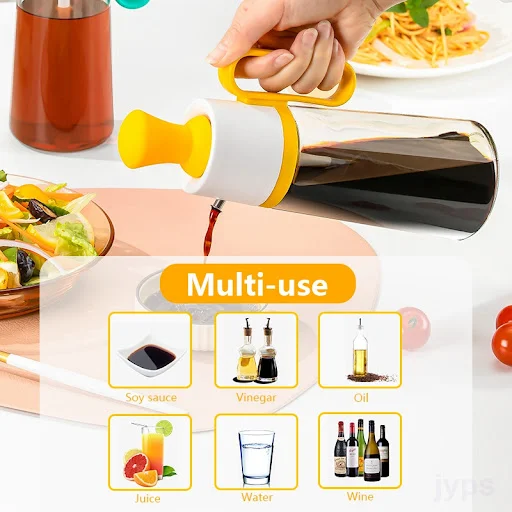 Title 8, 2 in 1 Oil Dispenser with Silicone Brush BBQ Oi...