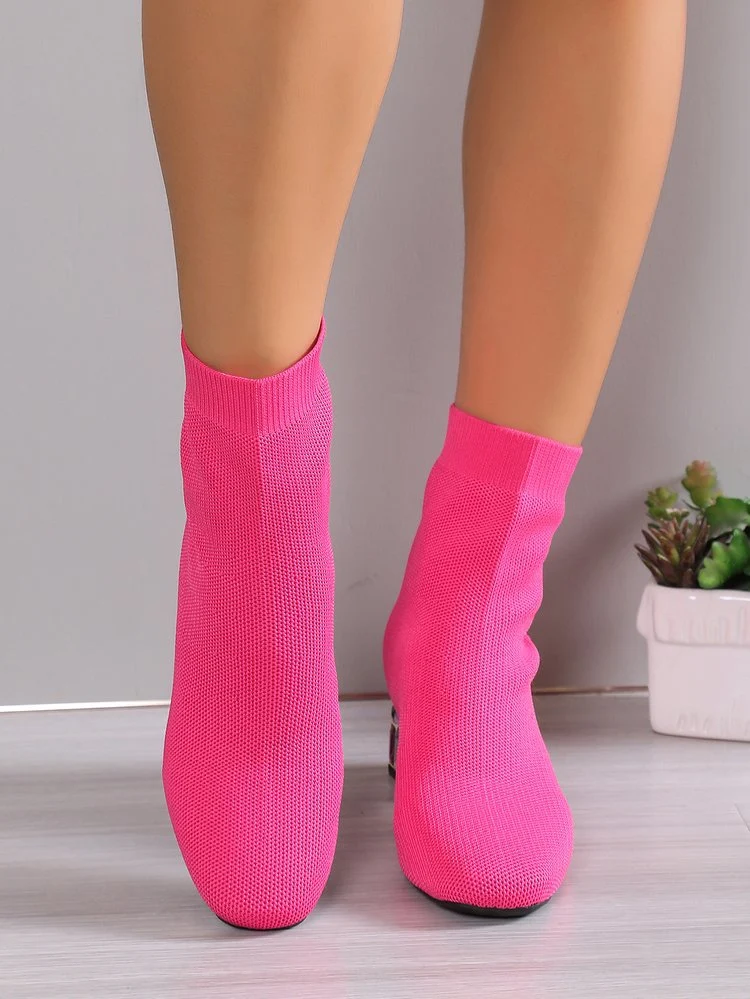 Title 15, Flying Woven Square Toe Booties Womens Shoes, ...
