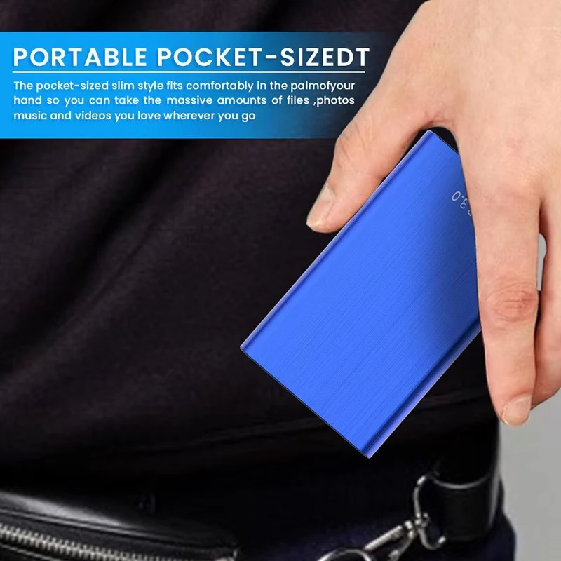 Title 2, Mobile External SSD Hard Drive High Speed USB 3...