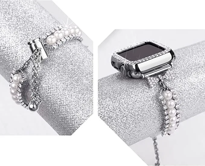 Title 9, Smart Watch Pearl Bracelet Band Elevate your sm...
