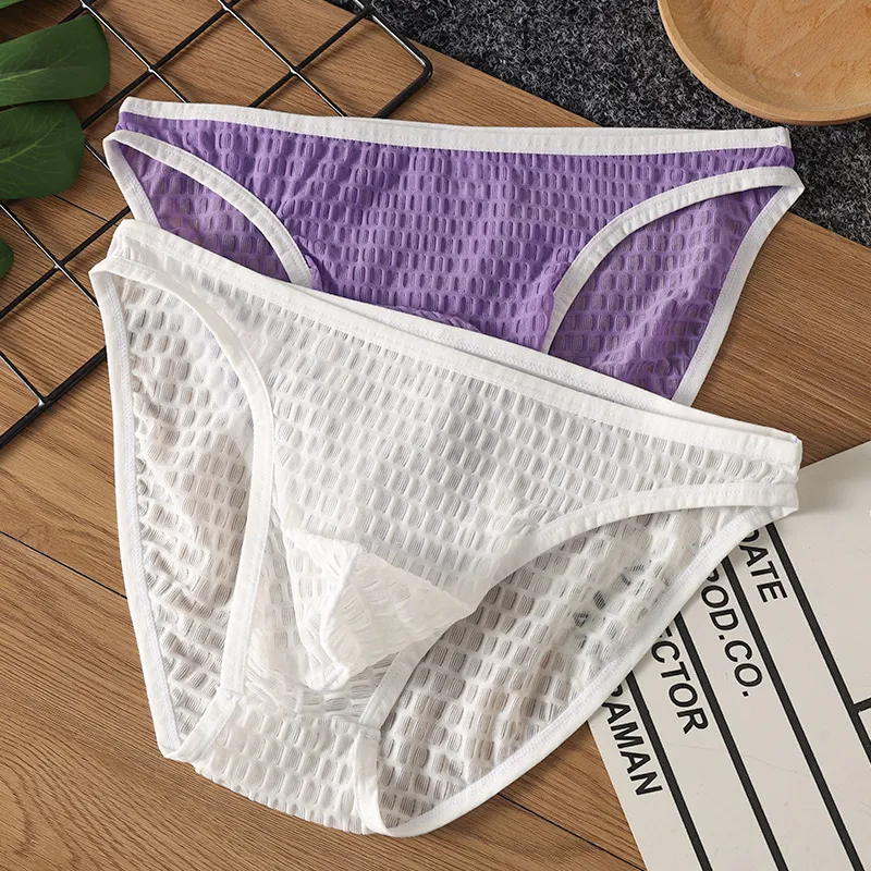 Title 4, Mens Low Waist Transparent Visual Underwear. V...