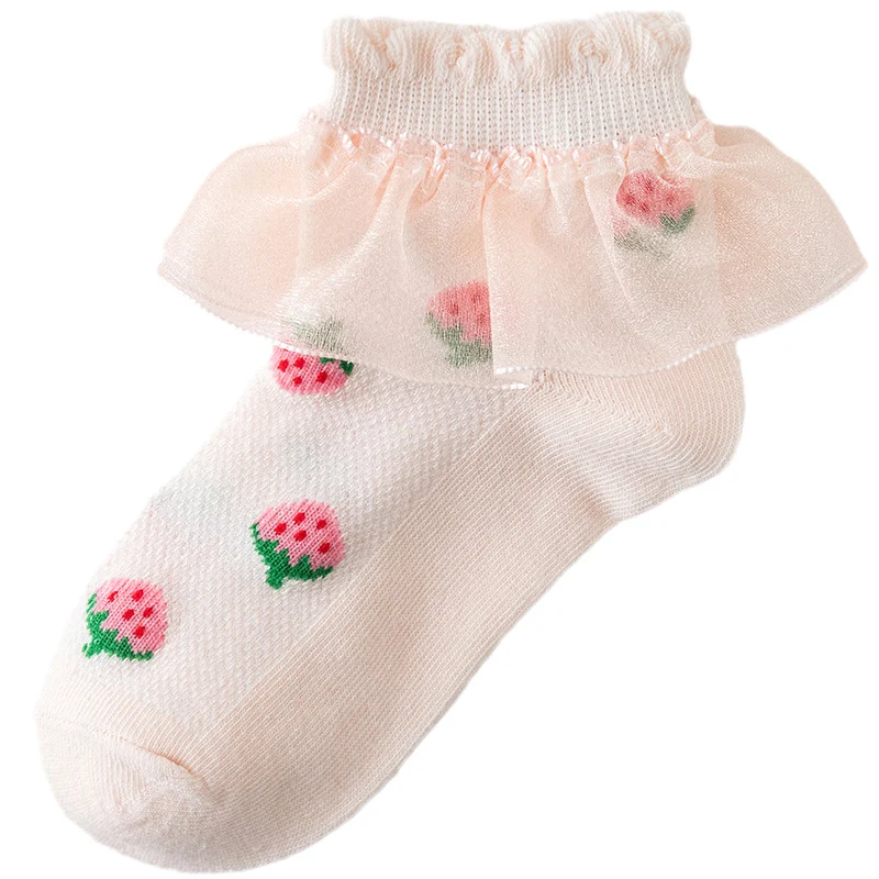 Title 3, Summer Thin Lace Socks Mesh Lace Princess for g...