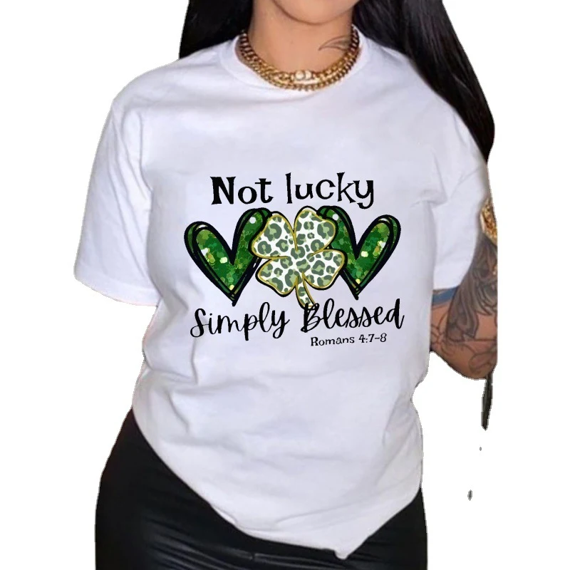 Dames T-shirt met korte mouwen en retro letters, eenvoudige mode, comfortabele pasvorm, ideaal voor een casual, dagelijkse look. — foto 3