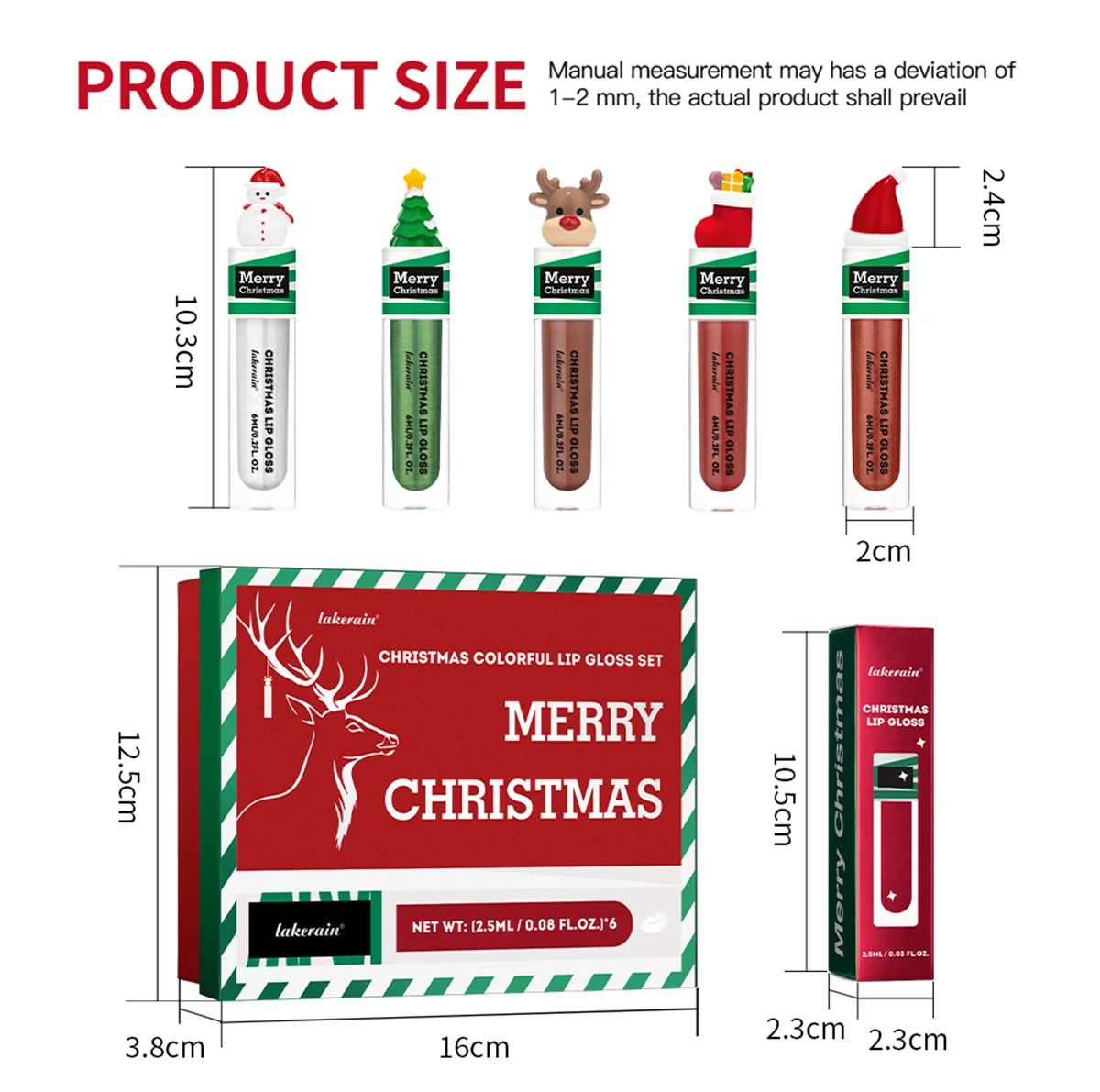 Title 6, Liquid Mouth Red Lip Gloss Set for luscious lip...