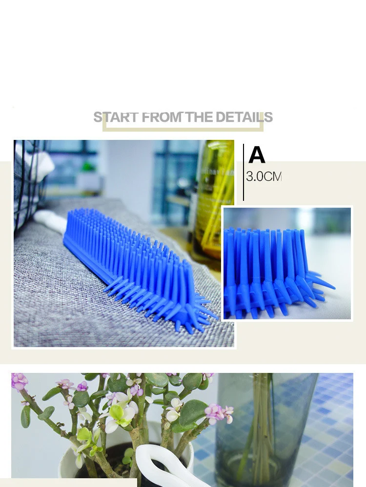 Title 7, Cat Dog Bathing Brush Massage Brush Scrubbing B...