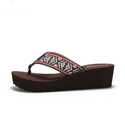 Title 3, High-heeled fashion womens shoes with wedges a...