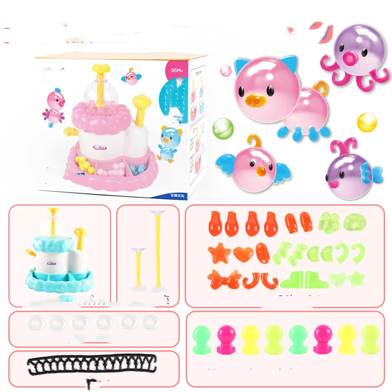 Bolhas Pegajosas Blow Bubble Bobo Le Brinquedos Infantis Meninas Meninos. Bolhas para soprar que grudam! Diversão garantida, ideal para presentes e festas. — foto 1