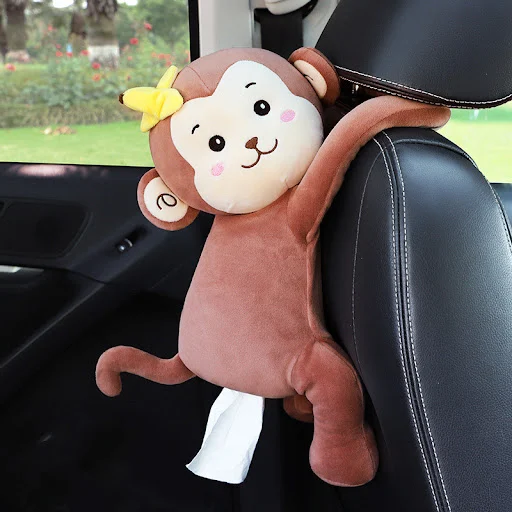 Title 1, Cute Cartoon Tissue Box for Home and Car, Dual-...