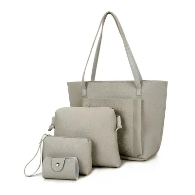 Title 4, Bolsa feminina Picture-in-the-mother quatro peç...