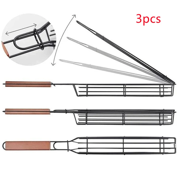 Stainless Steel Mesh BBQ Grill Tools Kitchen Accessories. Enjoy even cooking and easy cleanup. Durable tools for perfect — photo 3