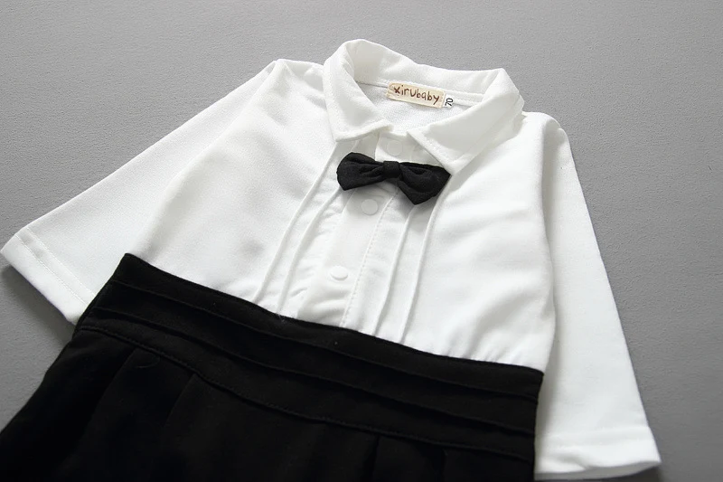Elegante traje de manga larga para bebé niño, perfecto para ocasiones especiales. Ideal para ceremonias y eventos formales, ¡luce impecable! — foto 3