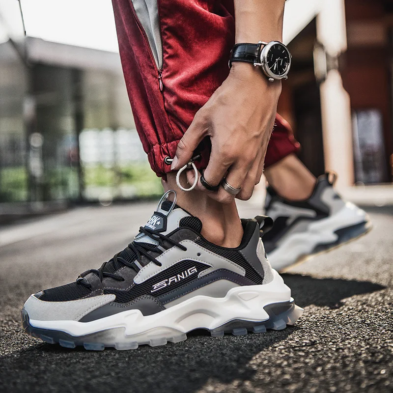 Ademende, dunne, geweven Flying Sneakers, lichte old-school schoenen voor heren en dames, ideaal voor dagelijks gebruik en sporten. — foto 4