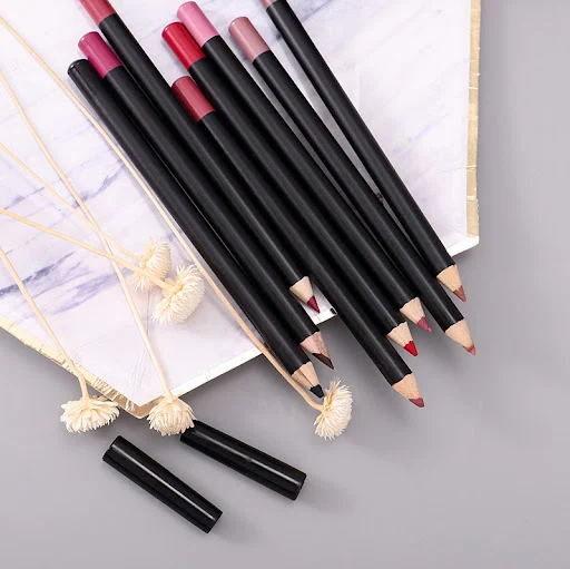 Title 3, 20 Color Black Pen Holder Lip Liner Waterproof ...
