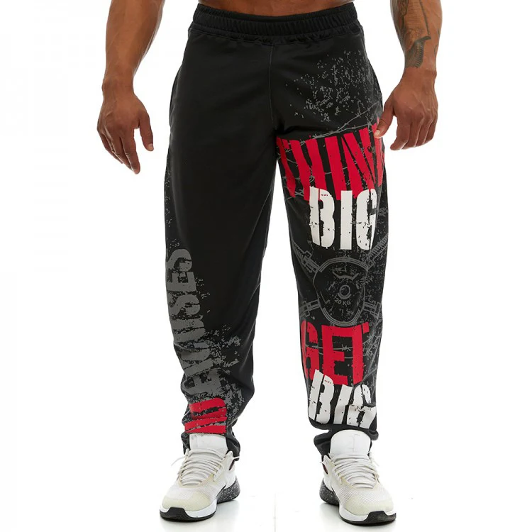 Title 7, Hip-Hop Trend Print Training Sports Trousers. E...