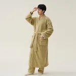 Men's Yellow Bathrobe Pants