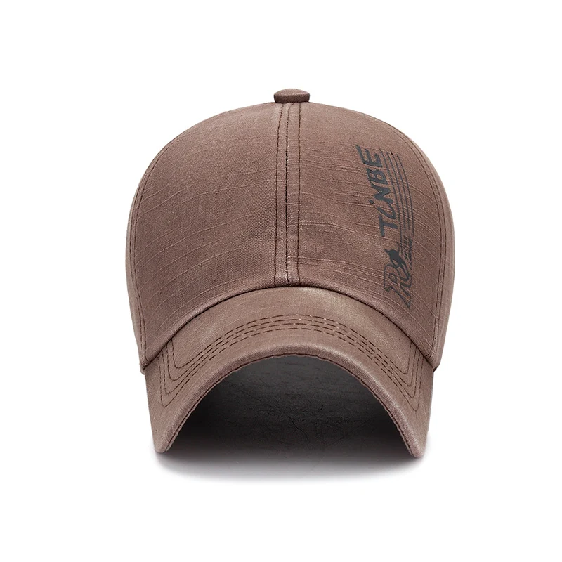 Distressed Baseball Cap Casual Men's Washed Slub Cloth Hat. Comfortable, stylish hat for everyday wear, perfect for a re — photo 6