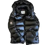 Thickened Short Shiny Hooded Warm White Duck Down Jacket, providing super thick warmth and cold-proof protection for ext — photo 1
