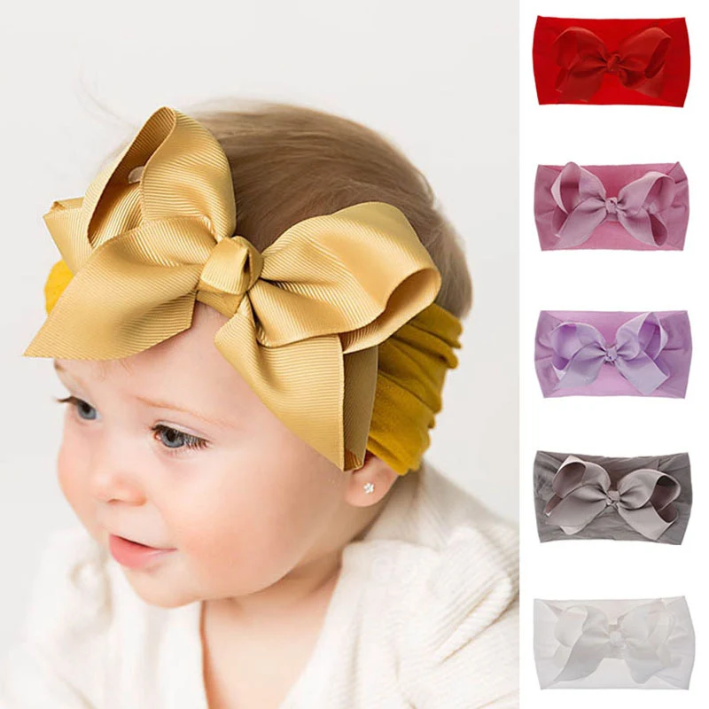 Faixa de cabelo com laço elástica e macia para crianças conforto e estilo para as pequenas fácil de usar e ideal para todos os momentos do dia — foto 8