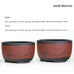 Purple Sand Flower Pot Plant Pot. Enhance your home or garden with this stylish, durable pot. Perfect for indoor and out — photo 10
