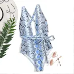Blue Snake Skin