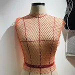 Orange Round Neck