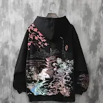 Black With Cherry Pattern Thin