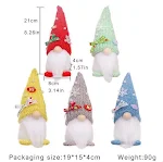 Christmas Decorations Cartoon Candy Doll Ornaments brighten your home and tree. These sweet and charming ornaments are p — photo 2