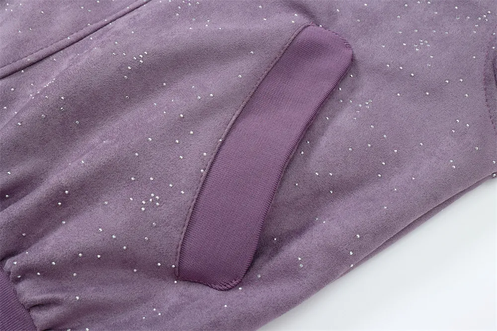 Title 4, Split Stitching Hot Drilling Starry Workwear Ja...