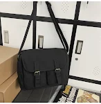Bolsa Satchel de Moda com Dois Bolsos e Fechadura Carregue Seus Itens Essenciais com Segurança e Estilo para o Dia a Dia ou Trabalho — foto 6