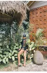 One-piece sexy lace swimsuit for women, perfect for hot spring vacations, offers sun protection while looking stylish. — photo 3