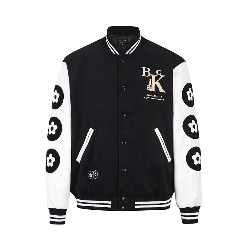 Men's Loose Baseball Jacket High Street Coat Stylish and comfortable outerwear for everyday wear. Perfect for casual out — photo 1