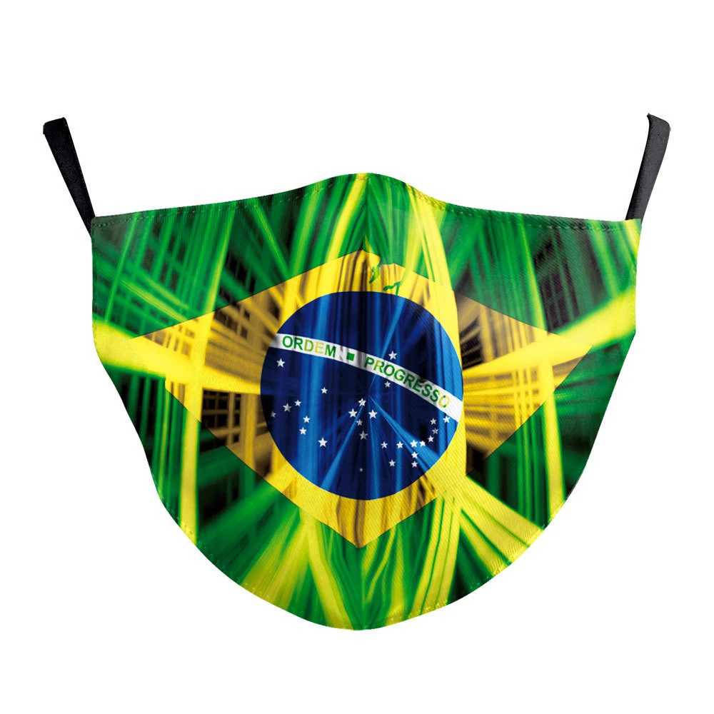 Title 7, Childrens flag calico mask, reusable and washa...