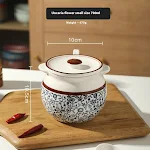 Lard Jar Kitchen Ceramic Seasoning Jar. A stylish way to store salt, spices, and herbs while adding a rustic touch to yo — photo 5