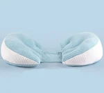 Lumbar support cushion for bed, side sleeping pad, and pregnancy pillow, providing pain relief and improved posture for — photo 4