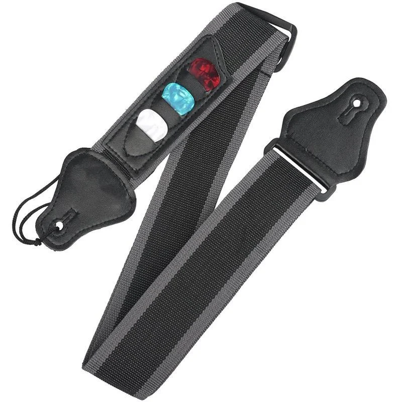 Title 6, Ballad Guitar Strap with Picks, comfortable and...