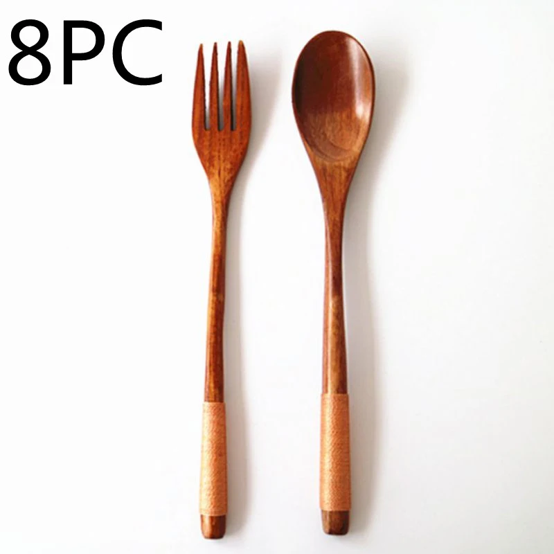 Wooden Kitchen Spoon Cooking Utensil Tool Durable Eco Friendly For Mixing Stirring Food Enjoy Easy Cooking and Baking — photo 12