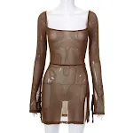 Brown Mesh