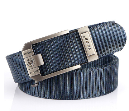 Title 7, Automatic buckle nylon thick canvas belt