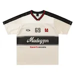 Sports V-neck Jersey Short Sleeve Trendy Couple Tops Comfortable and Stylish Perfect for Sports and Leisure Activities G — photo 3