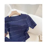 Navy Blue Top
